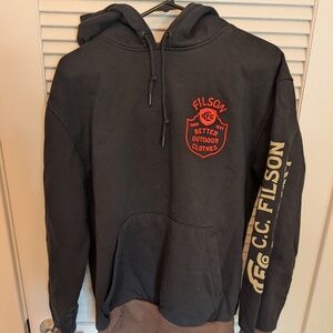Filson Prospector Graphic Hoodie Size Medium